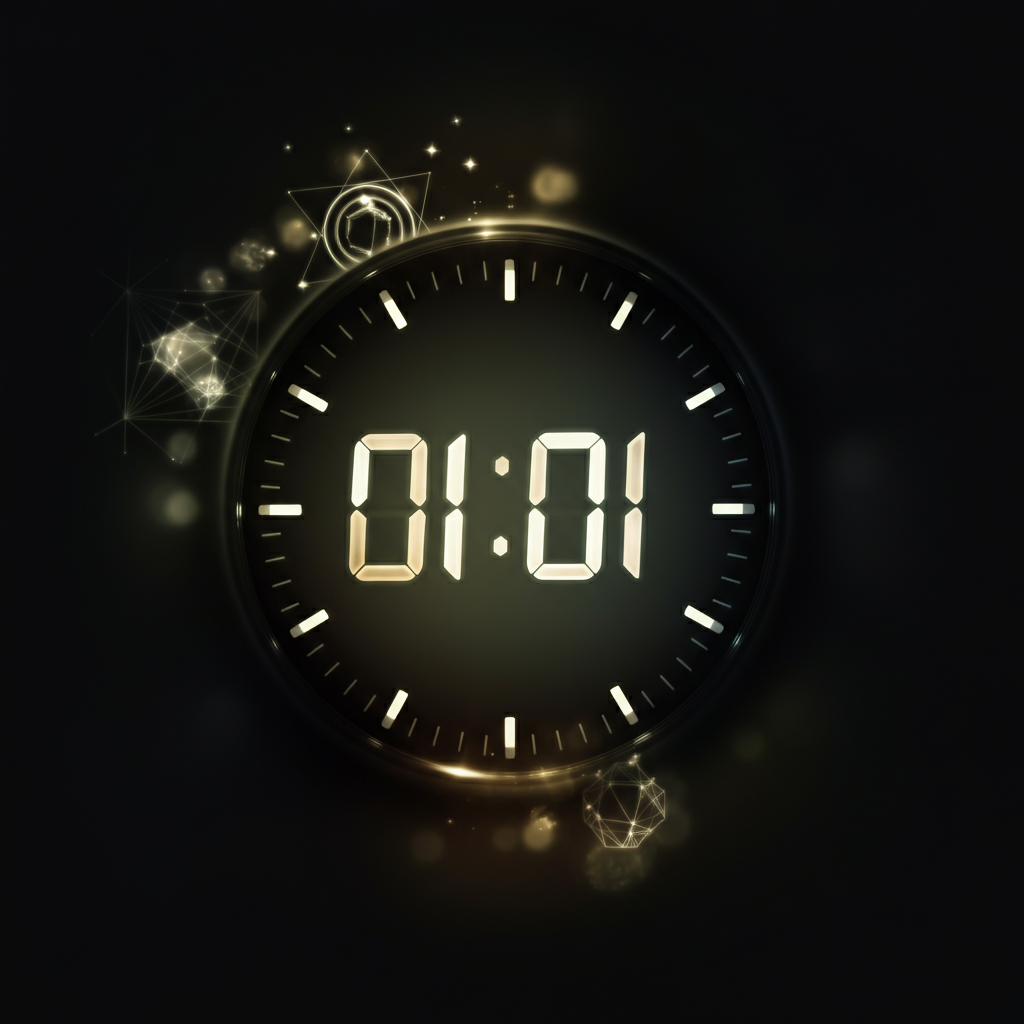 01:01 znaczenie – co mówi o Tobie ta lustrzana godzina?