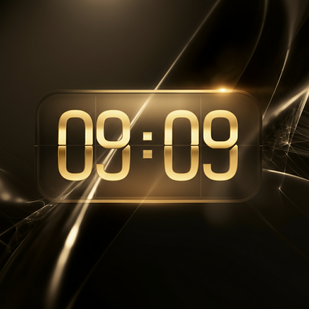 09:09 znaczenie – zakończ stary cykl i pomóż innym. Poznaj ten znak