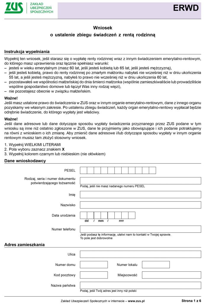 Jak wypełnić i złożyć dokumenty o nowe świadczenie?