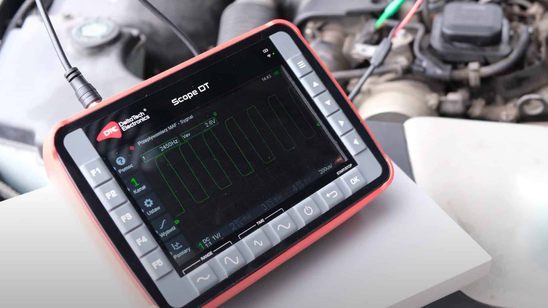 Professional automotive oscilloscope for vehicle diagnostics: capabilities, benefits, and applications